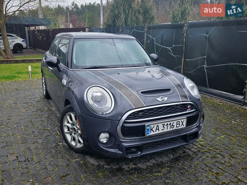 2016 Mini Hardtop 4 Door, VIN WMWXU3C35H2D33403:plate — фото 1 (autoria)