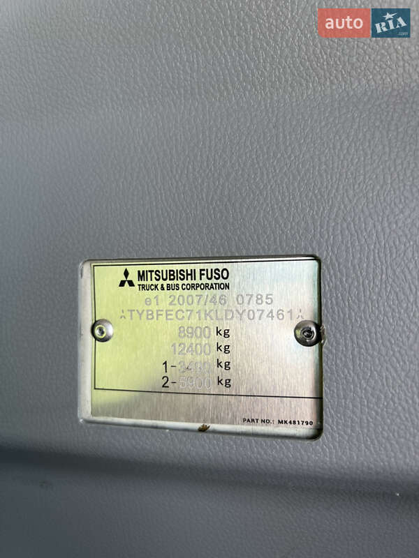 Грузовой фургон Mitsubishi Fuso Canter 2015 в Ковеле