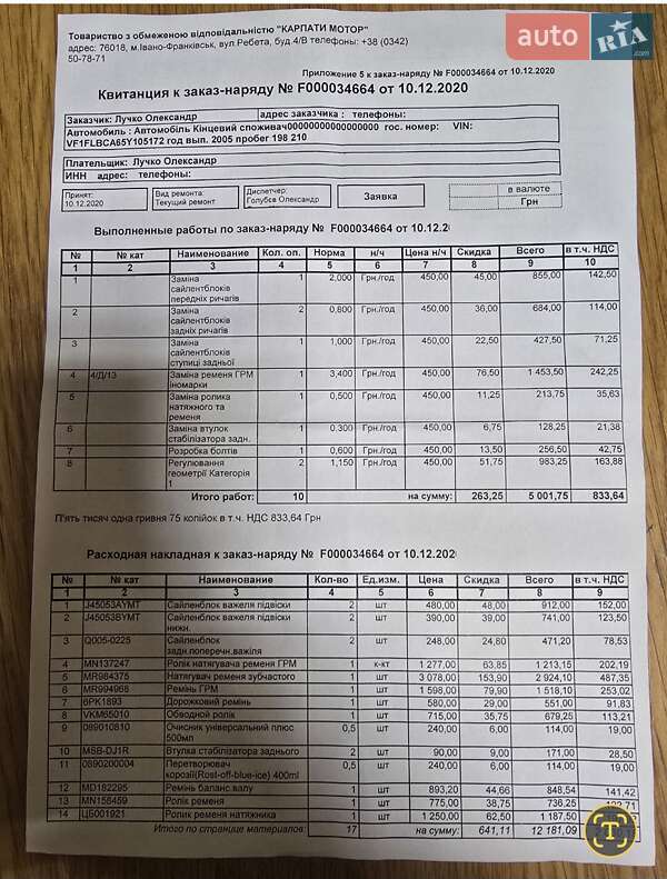 Седан Mitsubishi Galant 2009 в Ивано-Франковске