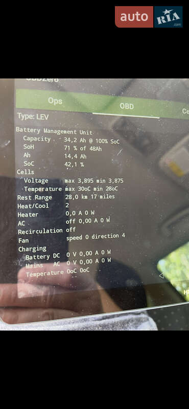 Хэтчбек Mitsubishi i-MiEV 2011 в Днепре
