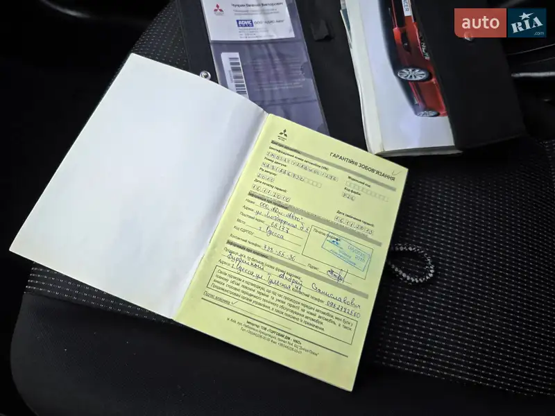 Седан Mitsubishi Lancer 2010 в Одессе документ