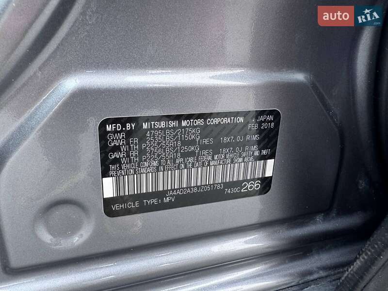 Внедорожник / Кроссовер Mitsubishi Outlander 2018 в Ровно фото 29 Внедорожник / Кроссовер Mitsubishi Outlander 2018 в Ровно