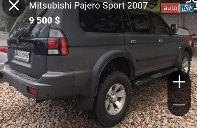 Внедорожник / Кроссовер Mitsubishi Pajero Sport 2007 в Гадяче