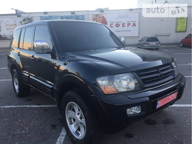 Внедорожник / Кроссовер Mitsubishi Pajero 2001 в Чугуеве