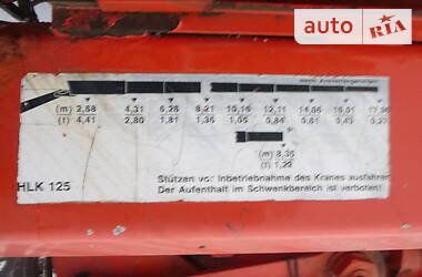 Кран-манипулятор MKG HLK 105 2003 в 
