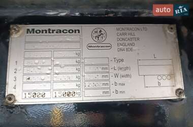 Тентований борт (штора) - напівпричіп Montracon SMRC 2013 в 