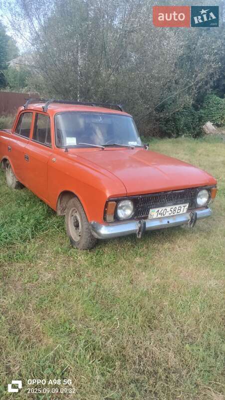 Седан Москвич/АЗЛК 412 1988 в Вінниці