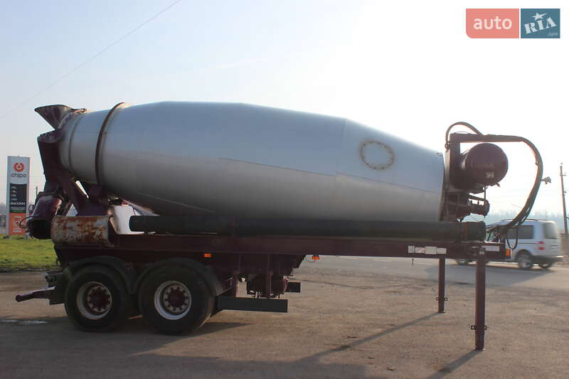 Бетономешалка (Миксер) полуприцеп Mueller-Mitteltal DKA 32 2005 в Хусте фото 3 Бетономешалка (Миксер) полуприцеп Mueller-Mitteltal DKA 32 2005 в Хусте