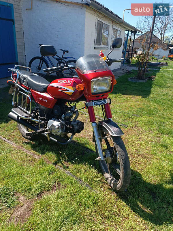 Мотоцикл Без обтекателей (Naked bike) Musstang MT 110-2 2013 в 