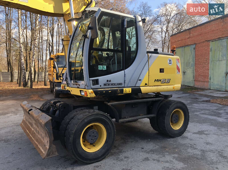 Колесный экскаватор New Holland MH 5.6 2008 в 