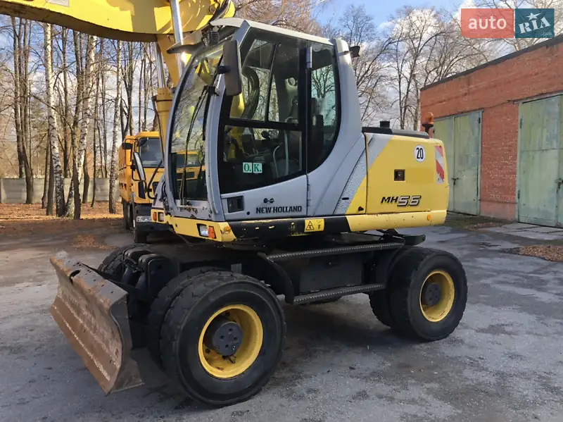 Колесный экскаватор New Holland MH 5.6 2008 в 