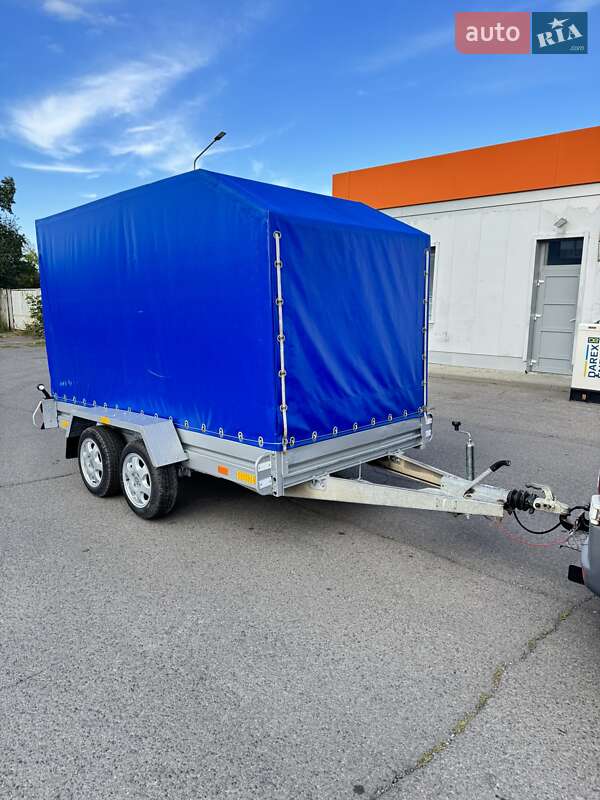 Тентований борт (штора) - прицеп Niewiadow 1200 1995 в Мукачевому фото Тентований борт (штора) - прицеп Niewiadow 1200 1995 в Мукачевому
