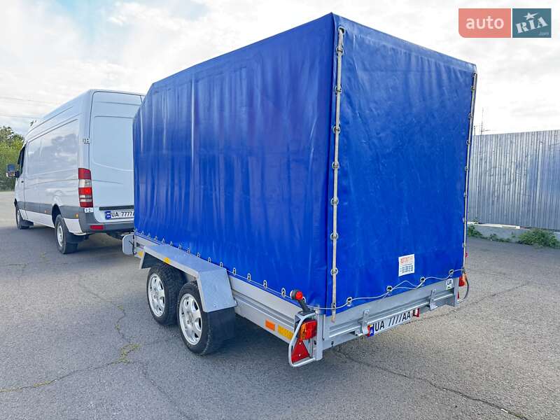 Тентований борт (штора) - прицеп Niewiadow 1200 1995 в Мукачевому фото 4 Тентований борт (штора) - прицеп Niewiadow 1200 1995 в Мукачевому