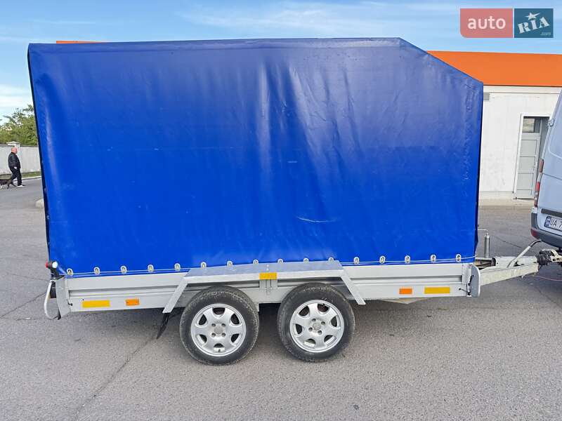 Тентований борт (штора) - прицеп Niewiadow 1200 1995 в Мукачевому фото 7 Тентований борт (штора) - прицеп Niewiadow 1200 1995 в Мукачевому