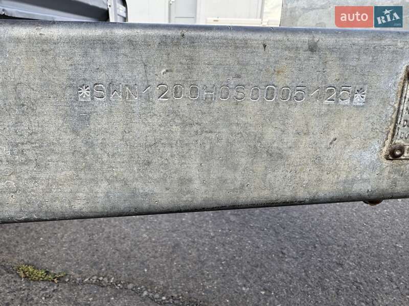 Тентований борт (штора) - прицеп Niewiadow 1200 1995 в Мукачевому фото 9 Тентований борт (штора) - прицеп Niewiadow 1200 1995 в Мукачевому