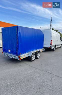 Тентованный борт (штора) - прицеп Niewiadow 1200 1995 в 