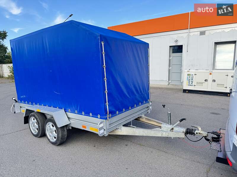 Тентованный борт (штора) - прицеп Niewiadow 1200 1995 в Мукачево