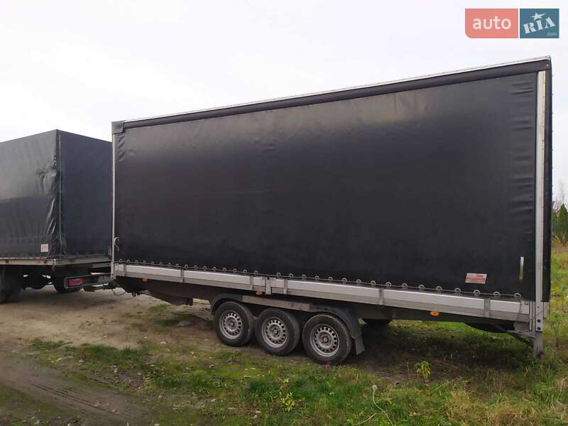 Тентованный борт (штора) - прицеп Niewiadow BR3 2019 в Городке