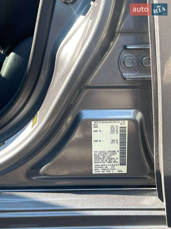 Седан Nissan Altima 2017 в Кам'янському