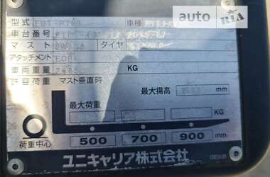 Вилочный погрузчик Nissan FG 2015 в 