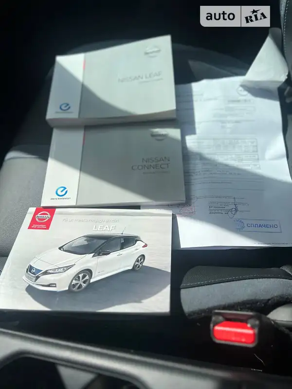 Хетчбек Nissan Leaf 2019 в Черкасах документ