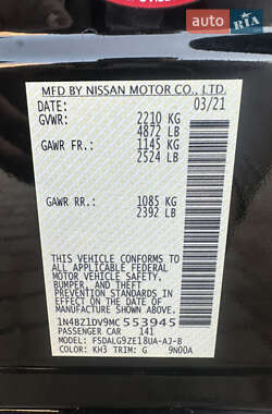 Хэтчбек Nissan Leaf 2021 в 