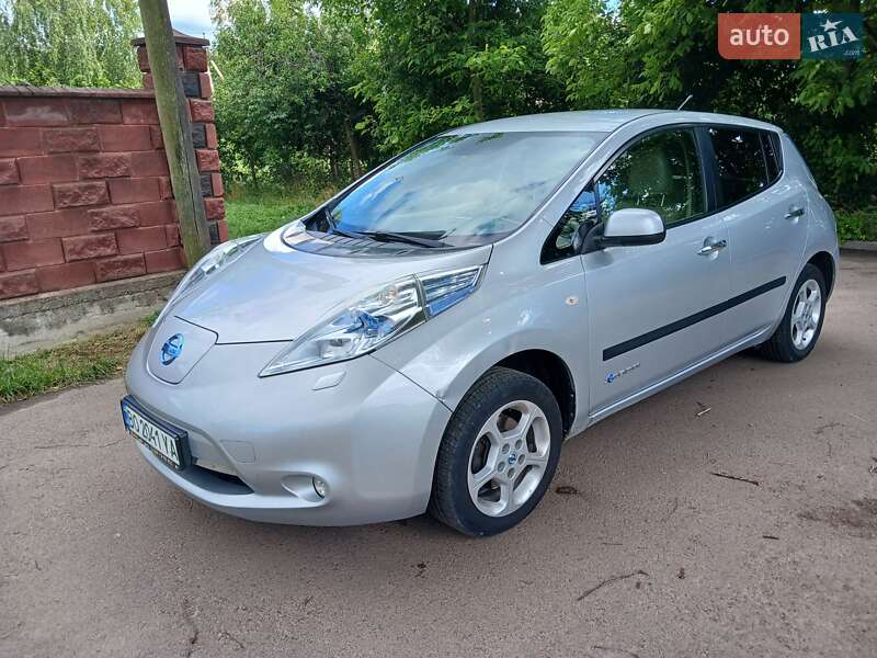 2012 Nissan Leaf, VIN JN1FAAZE0U0009714:plate — фото 1 (autoria)