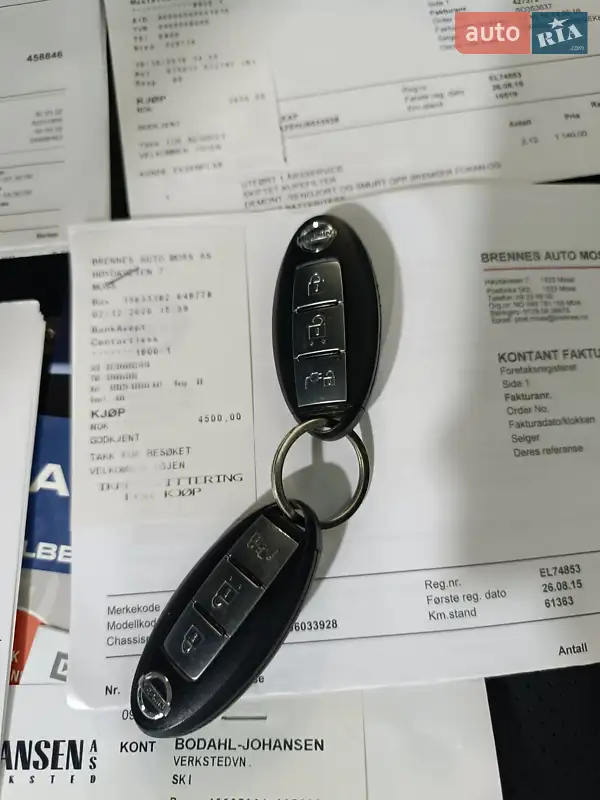 Хэтчбек Nissan Leaf 2015 в Ровно документ