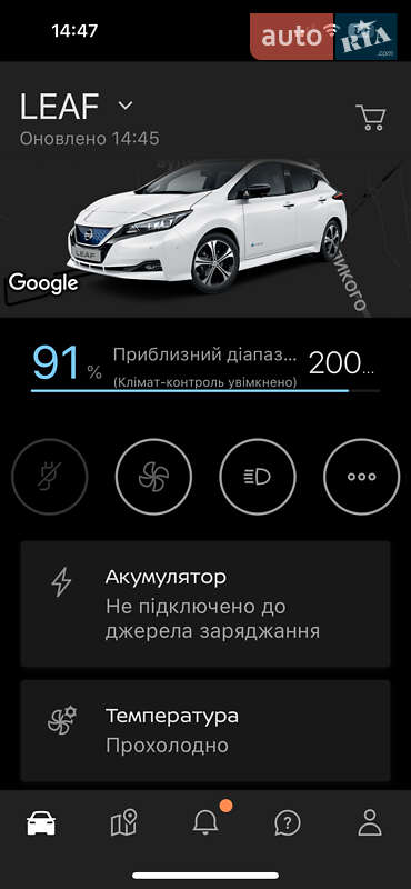 Хэтчбек Nissan Leaf 2020 в Львове