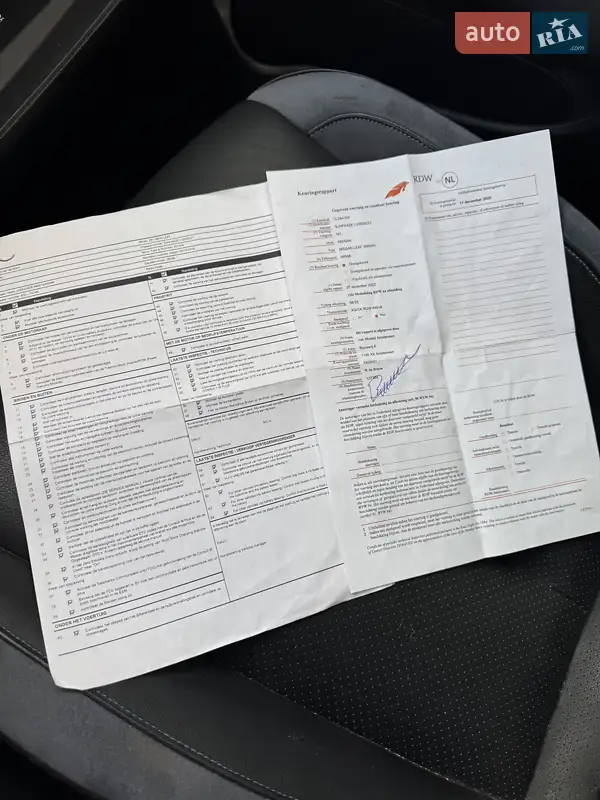 Хэтчбек Nissan Leaf 2019 в Днепре документ