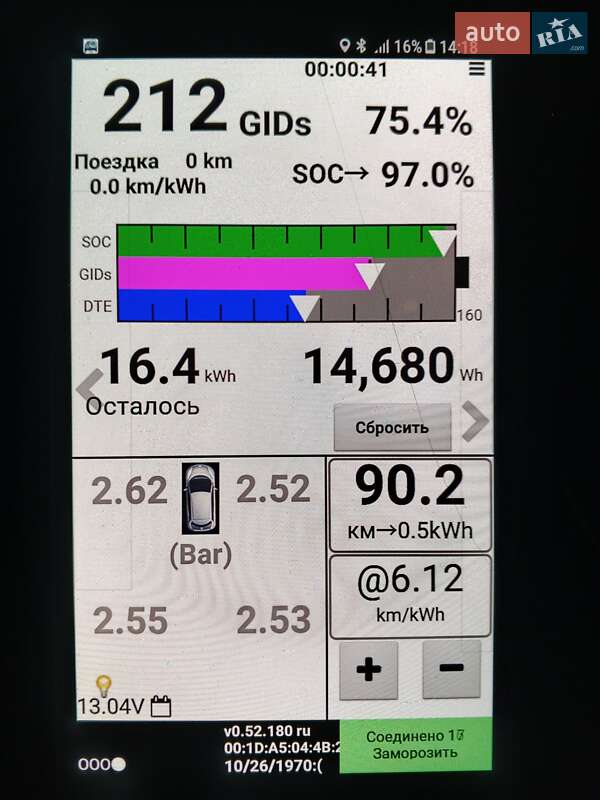 Хэтчбек Nissan Leaf 2014 в Кременчуге фото 14 Хэтчбек Nissan Leaf 2014 в Кременчуге