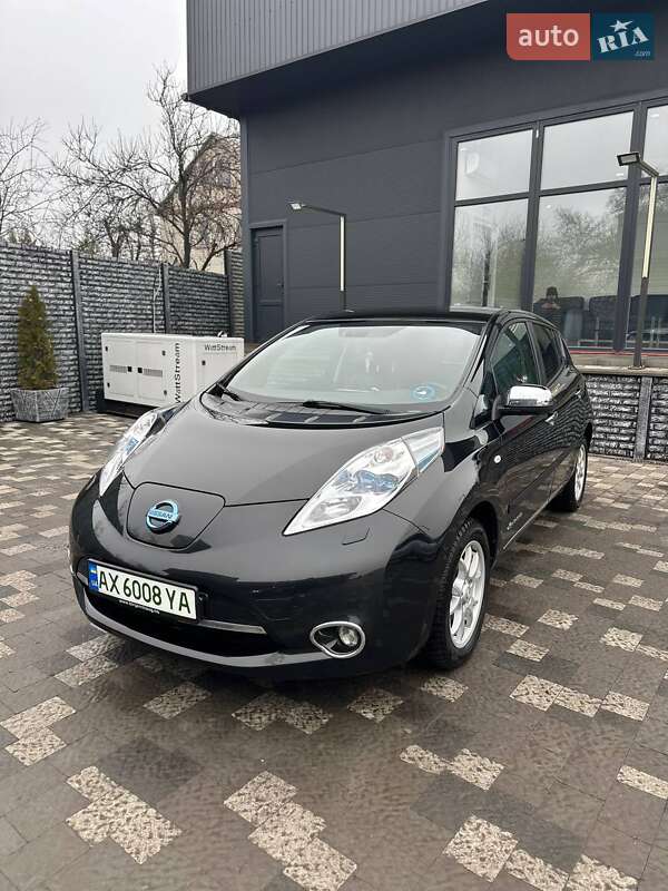 2014 Nissan Leaf, VIN SJNFAAZE0U6011595:plate — фото 1 (autoria)