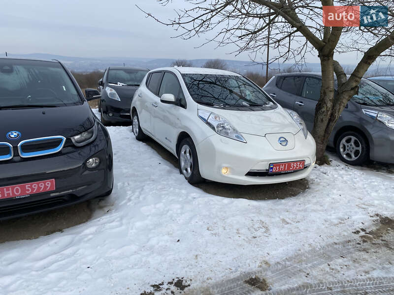 2014 Nissan Leaf, VIN SJNFAAZE0U6016445:plate — фото 1 (autoria)