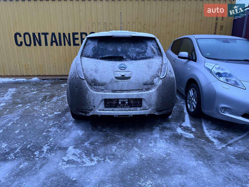 2016 Nissan Leaf, VIN SJNFAAZE0U6059064:plate — фото 1 (autoria)