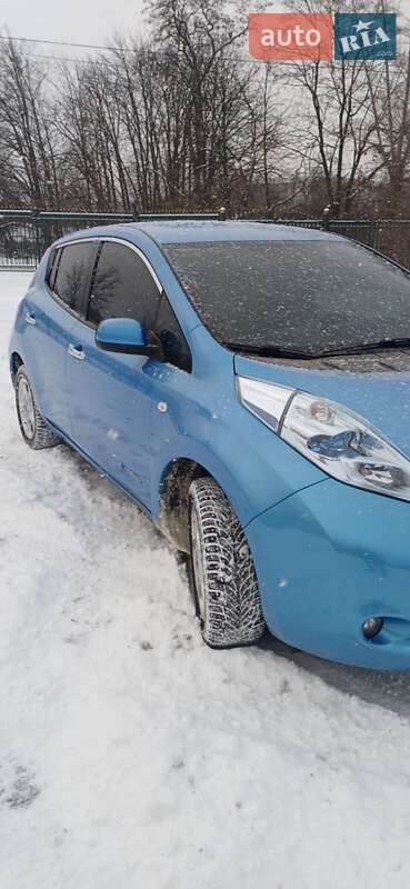 2011 Nissan Leaf, VIN JN1AZ0CPXBT005083:plate — фото 1 (autoria)