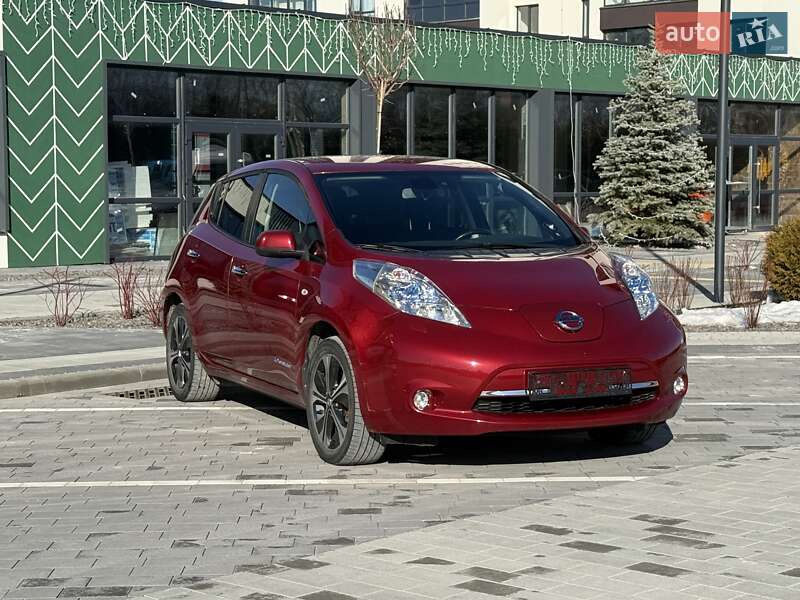 2015 Nissan Leaf, VIN SJNFAAZE0U6040080:plate — фото 1 (autoria)
