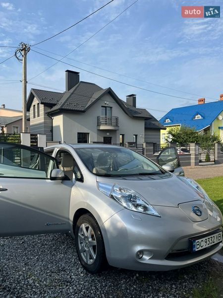 2012 Nissan Leaf, VIN JN1FAAZE0U0010087:plate — фото 1 (autoria)