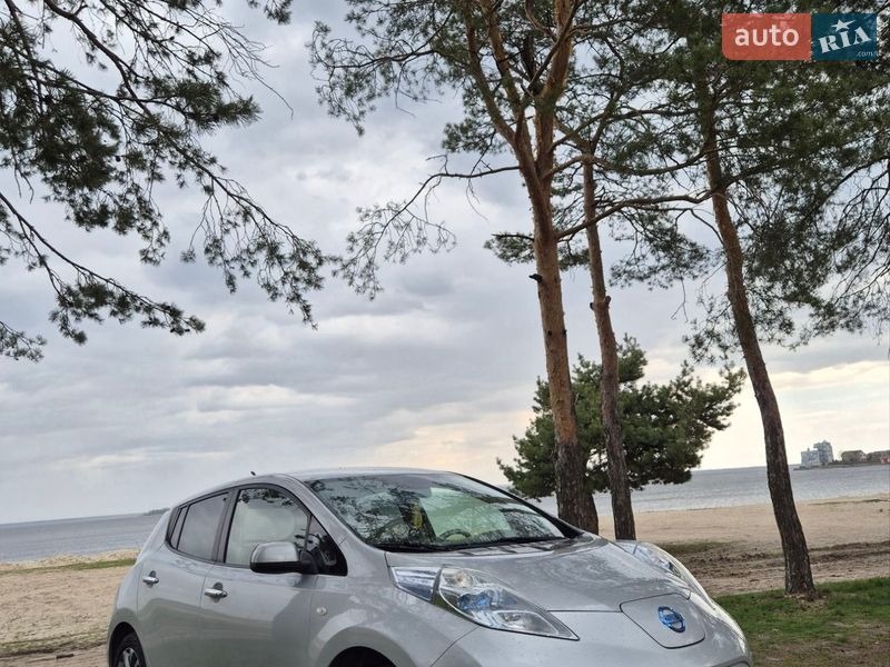 2012 Nissan Leaf, VIN JN1FAAZE0U0011606:plate — фото 1 (autoria)