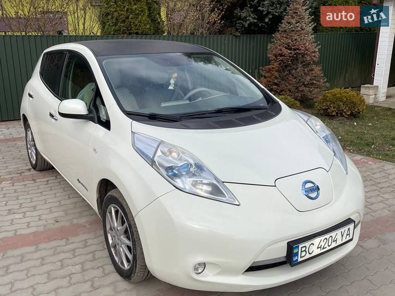 2011 Nissan Leaf, VIN JN1FAAZE0U0007698:plate — фото 1 (autoria)