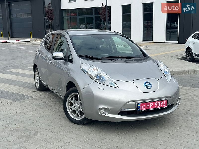 2014 Nissan Leaf, VIN SJNFAAZE0U6008123:plate — фото 1 (autoria)