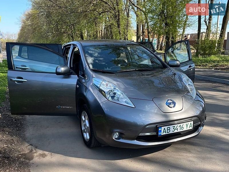 2016 Nissan Leaf, VIN SJNFAAZE0U6055049:plate — фото 1 (autoria)