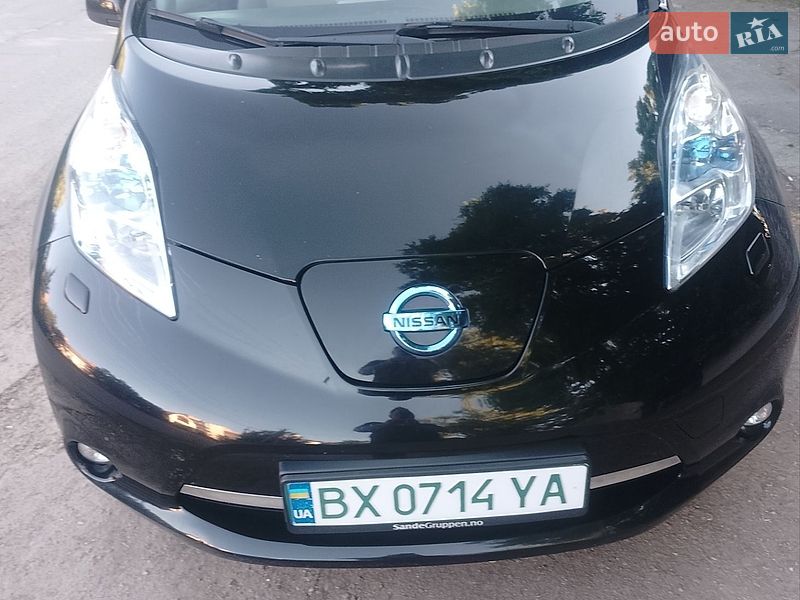 2012 Nissan Leaf, VIN JN1FAAZE0U0010150:plate — фото 1 (autoria)
