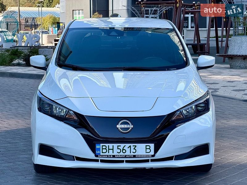 2024 Nissan Leaf, VIN 1N4AZ1BV9PC560669:plate — фото 1 (autoria)