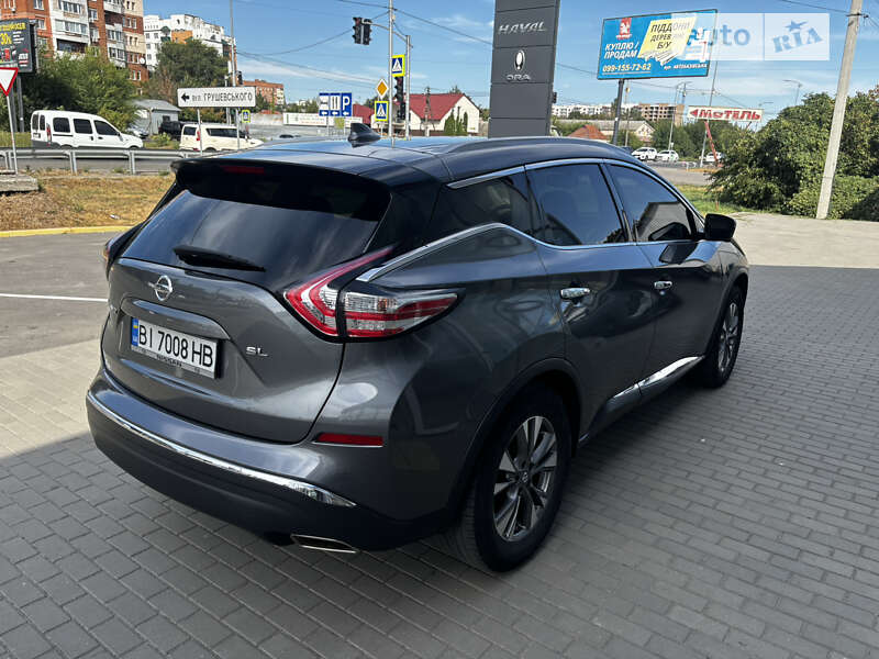 Позашляховик / Кросовер Nissan Murano 2017 в Полтаві