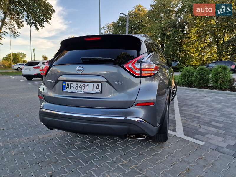 Внедорожник / Кроссовер Nissan Murano 2016 в Виннице
