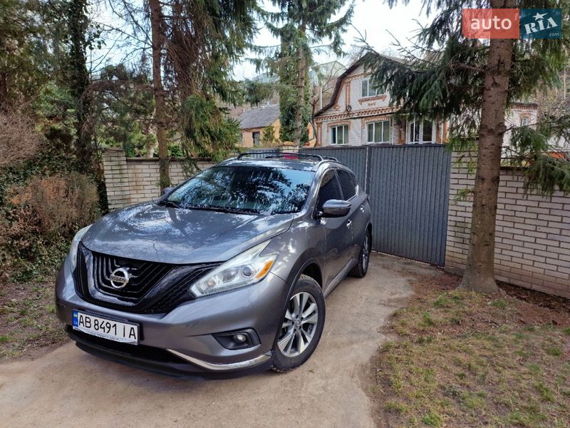 Внедорожник / Кроссовер Nissan Murano 2016 в Виннице