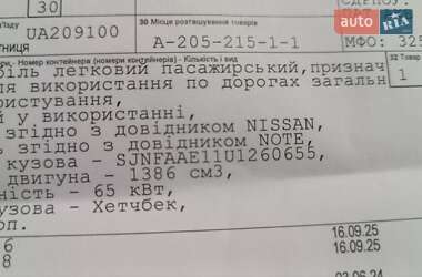 Хэтчбек Nissan Note 2008 в 