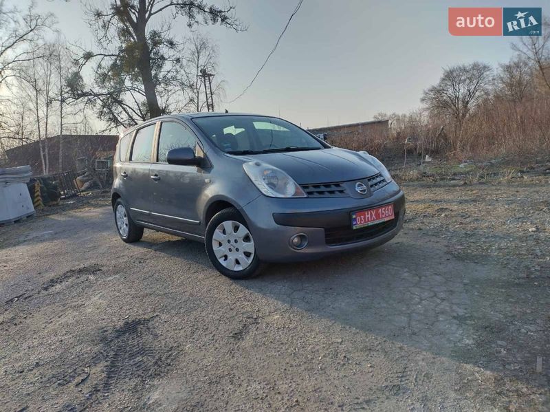 2006 Nissan Note, VIN SJNFAAE11U1095129:plate — фото 1 (autoria)