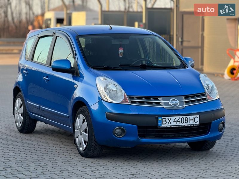 2007 Nissan Note, VIN SJNFAAE11U1114987:plate — фото 1 (autoria)