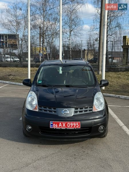 2007 Nissan Note, VIN SJNFAAE11U1112333:plate — фото 1 (autoria)